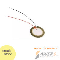 Zumbador piezoelectrico 20mm 2.6-16.5mhz