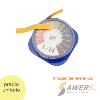 Papel indicador de pH 1-14 5mts Papel indicador de pH 1-14 5mts