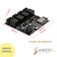 TTGO T-Relay 4CH ESP32-Wrover 4Mb