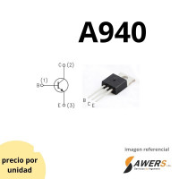 KSA940 Transistor PNP -150V -1.5A KSA940 Transistor PNP -150V -1.5A