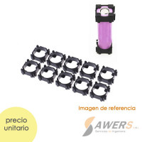 Soporte bracket para bateria 18650