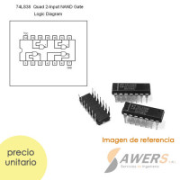 74LS38N TTL Compuerta Logica NAND