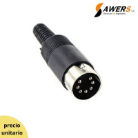 Conector DIN de 7 pines - Macho