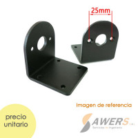 25GB 25mm Soporte de montaje motor (angular)