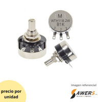 Potenciometro Lineal 2W WTH118 1/4.7/330K