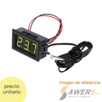 Termometro Digital automotor 12V -50 a 119grados