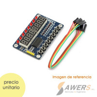 TM1638 Modulo de Teclado Digital 8 Bit LED y Key