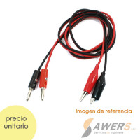 Cable Caiman a Banana PAR (1metro)