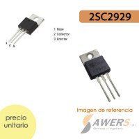 2SC2929 Transistor de Potencia NPN 400V-3A 2SC2929 Transistor de Potencia NPN 400V-3A
