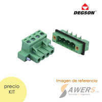 2EDGKM-5.08-04P Bornera Industrial 300V-15A