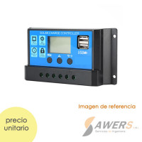 Controlador de Carga Solar PWM 12/24V-60A
