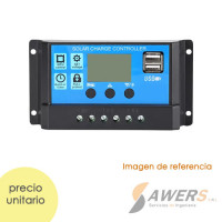 Controlador de Carga Solar PWM 12/24V-60A