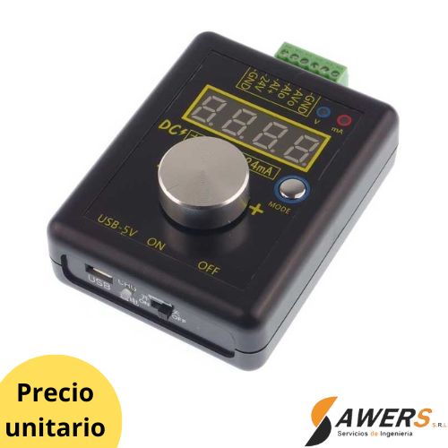 SG-002 Generador de señal 0-10V 4-20mA con Bateria