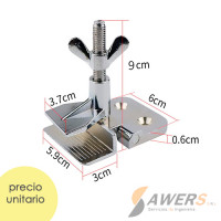 Bisagra con Abrazadera Para Marco de Serigrafia Bisagra con Abrazadera Para Marco de Serigrafia
