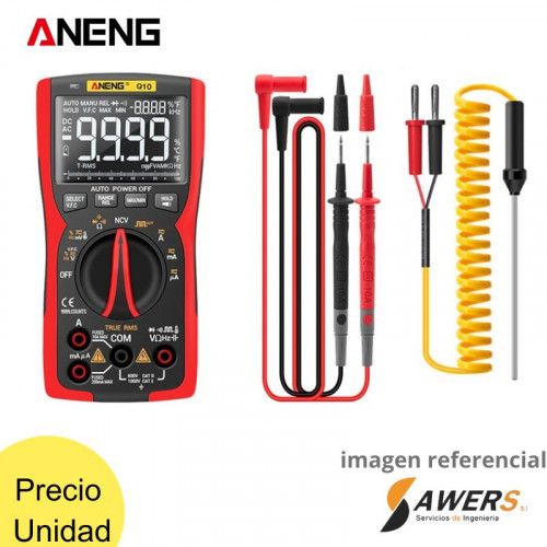 ANENG Q10 Multimetro Digital True RMS