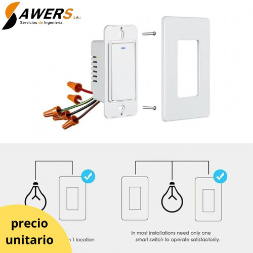 Tuya Smart WiFi Touch 1CH (con boton)