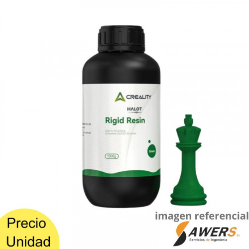 Resina de Alta Rigidez Halot VERDE 1Kg