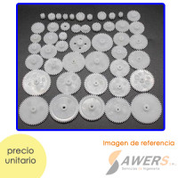 Kit de Engranajes de 46 Piezas