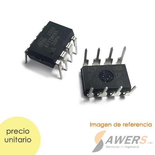ATTINY45 20PU DIP8 Microcontrolador