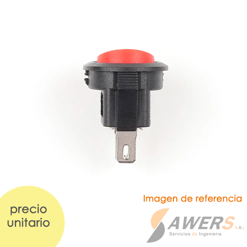 Interruptor switch ON-OFF 220V-3A KCD1 15mm Circular