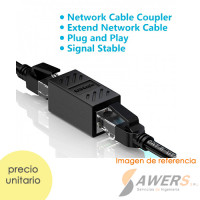 Acoplador RJ45 a RJ45 Lan Ethernet Acoplador RJ45 a RJ45 Lan Ethernet