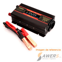 Inversor de voltaje de 12VDC a 220VAC 2000W