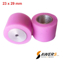 Par Ruedas Rugosas Mini SUMO 23x29mm