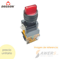 DT22A-S2RD11  Selector 2POS Momentaneo con luz DT22A-S2RD11  Selector 2POS Momentaneo con luz