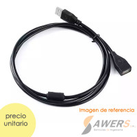 Cable USB Macho/Hembra 2.0 Tipo A 1.5Mts Cable USB Macho/Hembra 2.0 Tipo A 1.5Mts