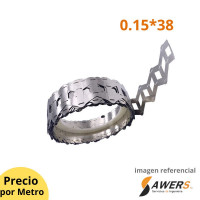 Tira de niquel tipo W 18650 0.15*38m (1mts)