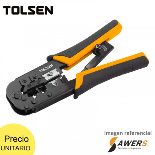 Alicate crimpado para RJ45-RJ11 Tolsen