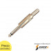 Conector de Audio Macho Mono TS 1/4 inch -6.35mm