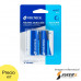 Paquete con 2 pilas alcalinas C, VOLTECK