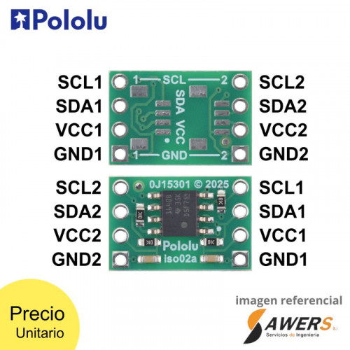 Aislador I2C Pololu ISO1640