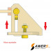 Soporte para sensores - seguidor de línea - para Chasis 2WD