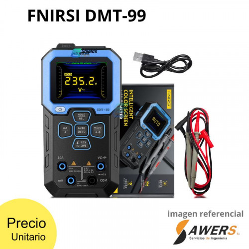 FNIRSI DMT-99 Multimetro digital Smart True-RMS