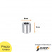 Espaciador de Aluminio ID=M5 OD=9MM L=8mm