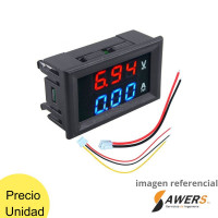 Voltimetro Amperimetro DC 0-100V, 0-100A