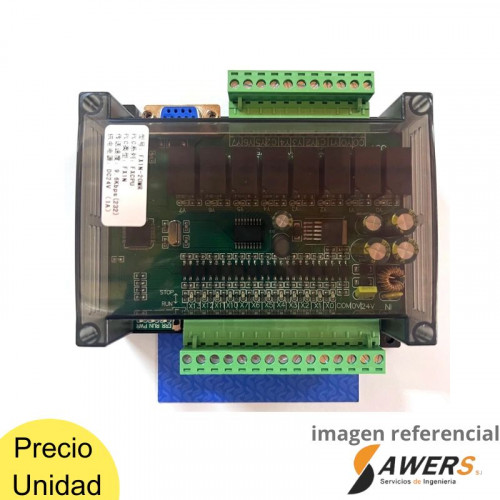 PLC FX1N 20MR Compatible con MITSUBISHI con case