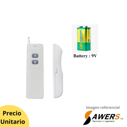 Modulo Relay a distancia RF con control remoto para bomba de 30A