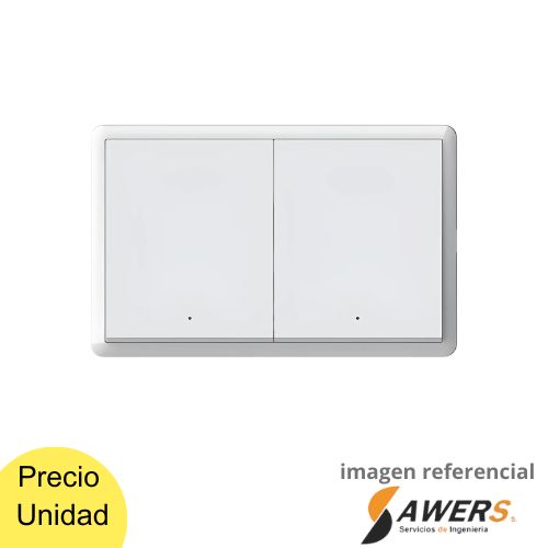 Interruptor de Luz Smart WiFi 2CH 220V Matter