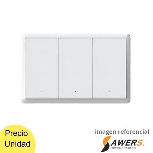 Interruptor de Luz Smart WiFi 3CH 220V Matter