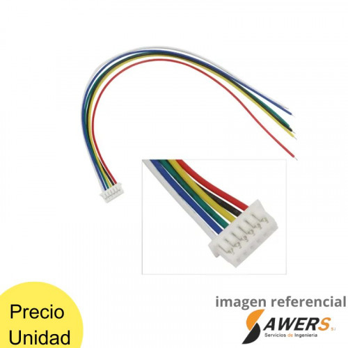 Cable conector JST-GH 2mm AWG26 6P-5P