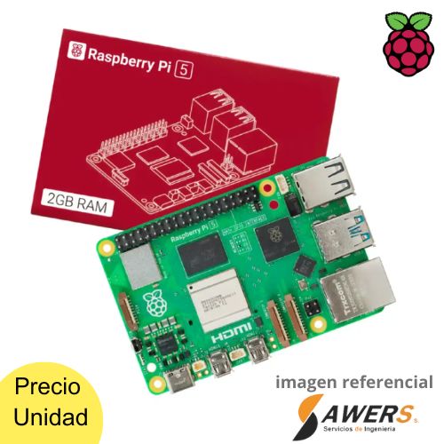 Raspberry Pi 5 Model B de RAM 2Gb