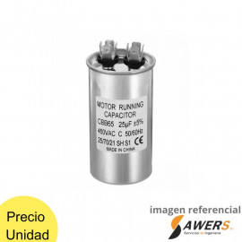 CBB65 Capacitor de Arranque de 25uF 450VAC