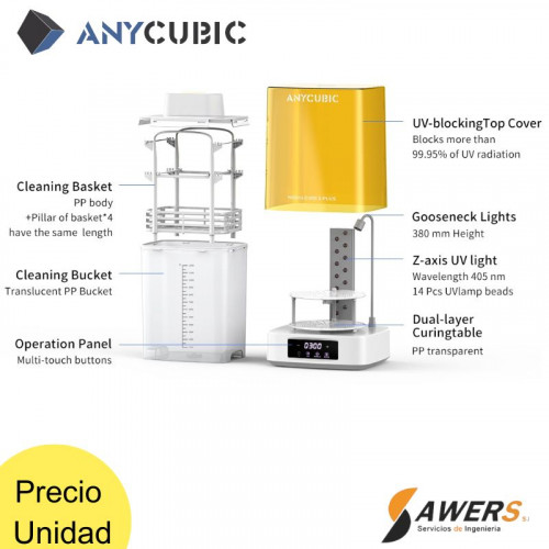 Anycubic Wash & Cure 3 Plus
