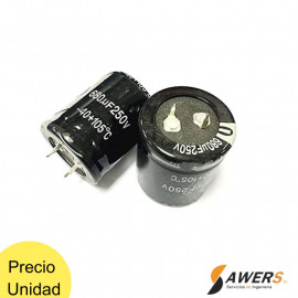 Capacitor Electrolitico 470uf/680uf 250V