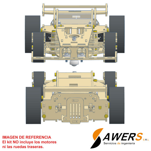 Chasis 2WD - MK3 FORMULA 1