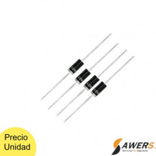 P6KE27A Diodo Supresor de Voltaje Transitorio (TVS) Unidireccional