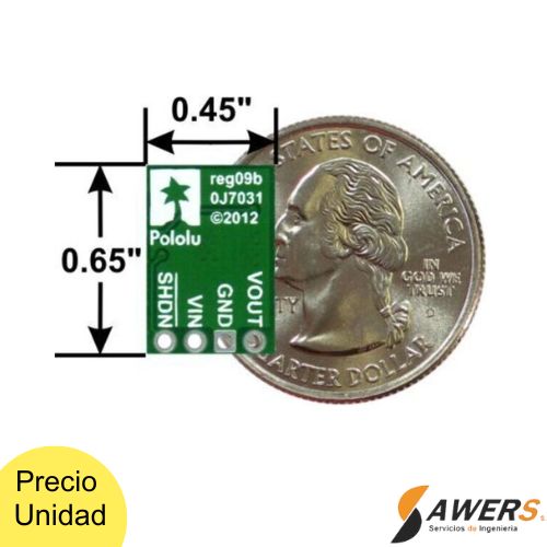 Regulador de voltaje ajustable Pololu S7V8A